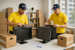 Transport sensibler Technik bei Büroumzügen in Heidelberg