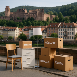 Professioneller Bordsteintransport in Heidelberg